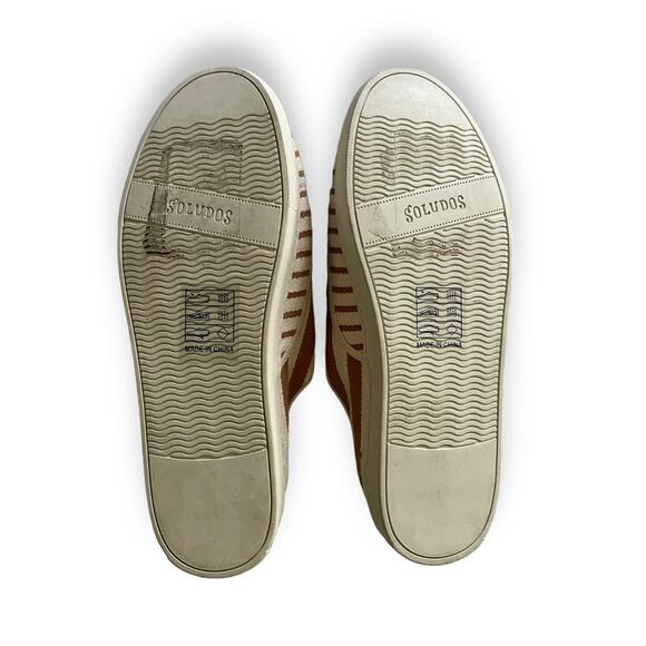 Saludos Marin striped lace up sneaker NEW - Picture 6 of 7